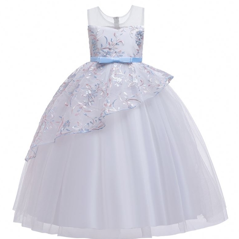 Nya tjejklänningar i Stock Fashion Prom Event Frack Vacker Festival Style Party Flower Dress LP-250