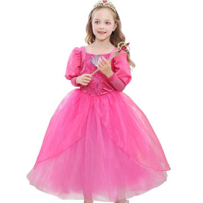 Baige Kids Girl Mermaid Ariel Princess Dress for Children Baby Girl Halloween Costume Christmas Dress Rapunzel Dress