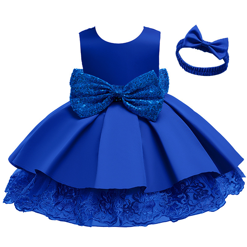 Hot Selling Multi-Layered Baby Girl Birthday Dresses Cotton Girl Princess Party Dresses For 0-8 Y Girls Tutu Dress for Party