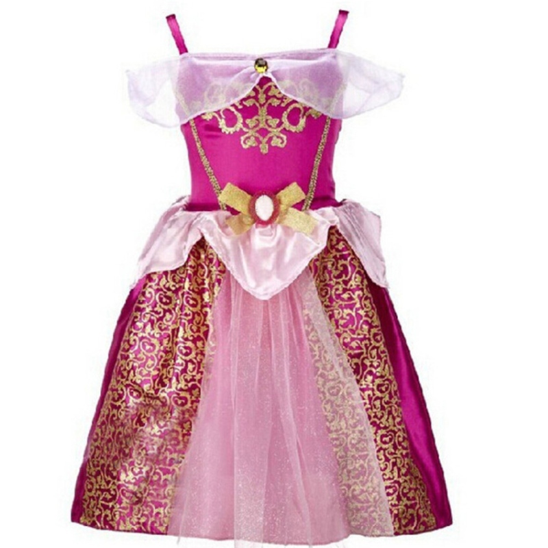 Summer Hot Style Fashion Dress Children's Princess Dress Without Hides for Theme Party