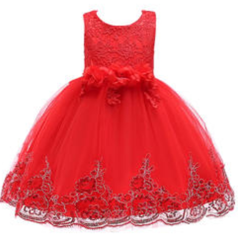 Princess Flower Girl Dress Summer Tutu Wedding Birthday Party Dresses For Girls Children's Costume Teenager Prom Designs