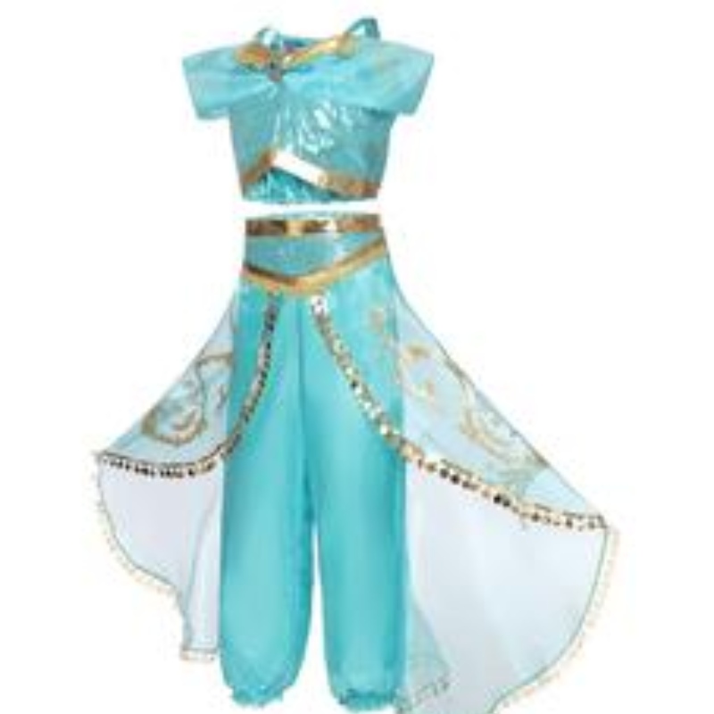 Princess Costume Halloween Children Girl Dress Cosplay Costumes Dresses For Girls Rolldräkt 4 till 10 år