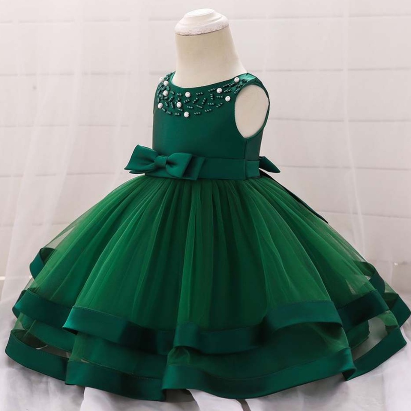 Pearl Baby Girls Ballet Tutu Dress Summer Hot Sale Wholesale Wedding Birthday Party Dresses