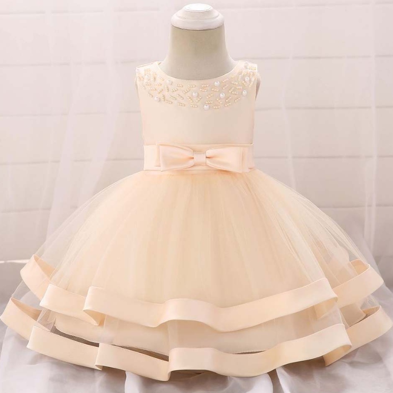 Pearl Baby Girls Ballet Tutu Dress Summer Hot Sale Wholesale Wedding Birthday Party Dresses