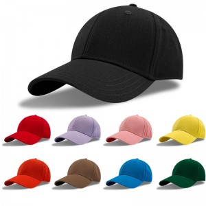 Anpassad baseballmössa Högkvalitativ gorras baseballhatt grossist 3D gummiklapp Bomull Cap Baseball
