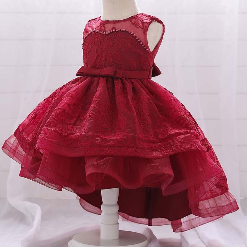 2020 NYA DESIGN BARN KLÄNNINGAR Baby Frock Design Bilder Flower Girls Dresses T1939XZ