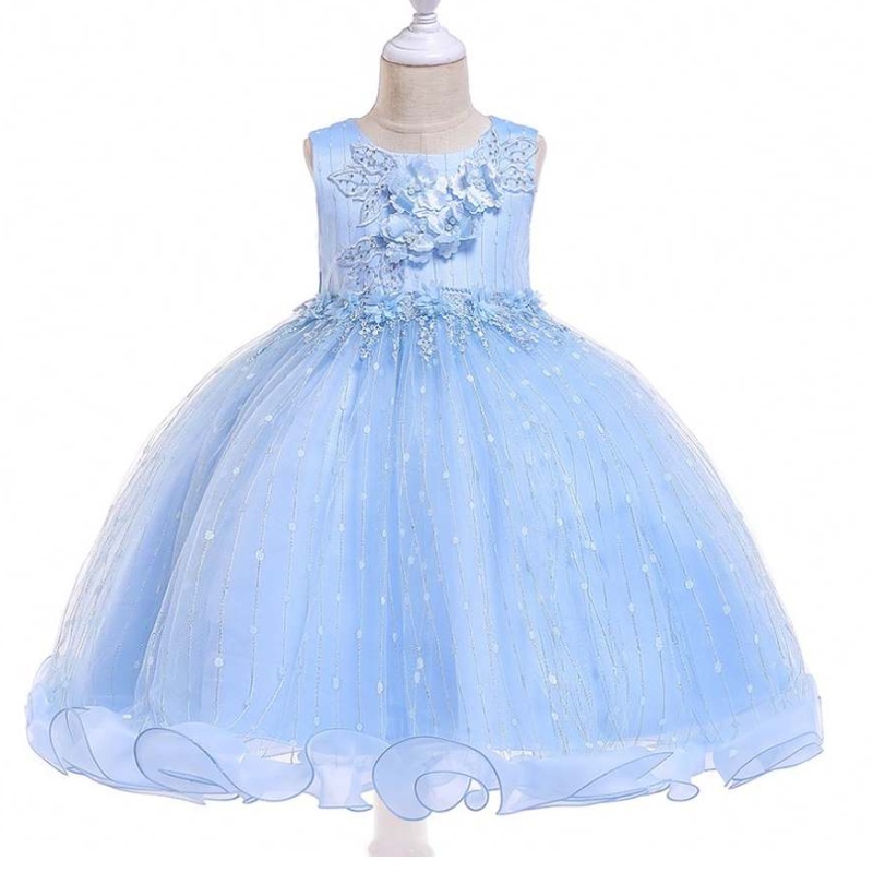 Baige China Factory Direct Price Baby Dress Pictures Girls Party Dresses Baby Clothes L5101