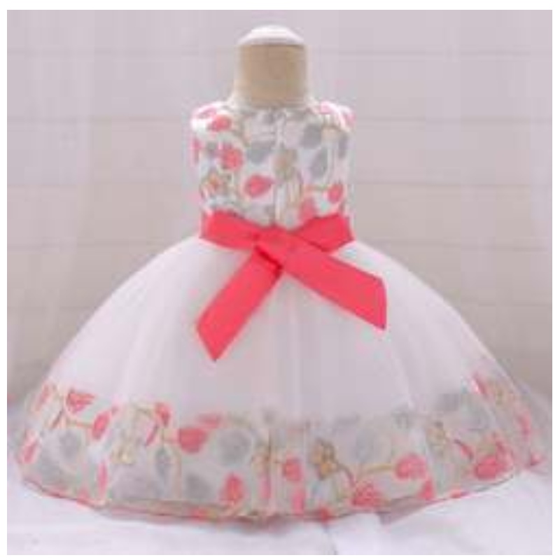 Nya julkidkläder Bomull i tjejens kläder Set Girls Ruffle Outfits Princess Dress Girls Formal Two Piece Dress L5045XZ