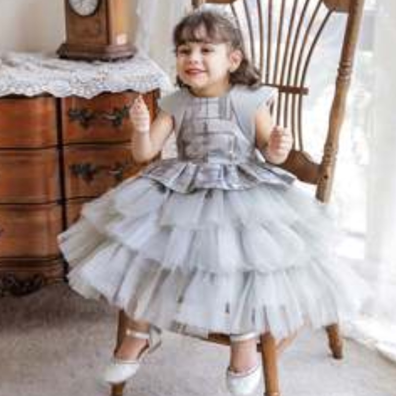 Baige Wholesale Princess Sequin Dress Girls \\ 'Birthday Party Unique Costume Fancy Baby Dresses