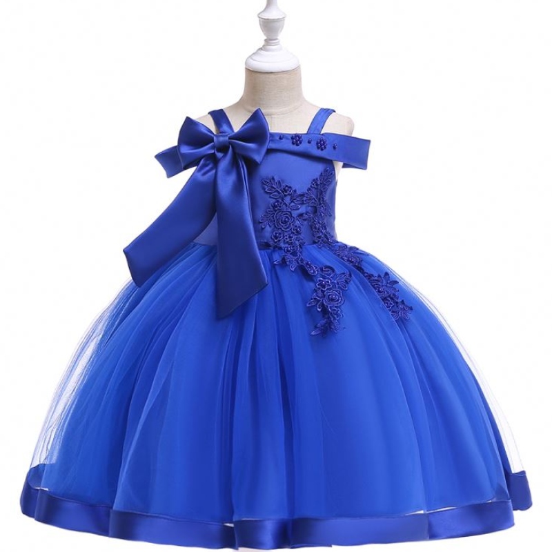 Baige Hot Sale Off Shoulder Frock Design Ball Balls For Girls 10 Year Old L5081