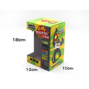 Elektroniska leksaker Korrugerad papperslåda Förpackning Utskrift Transparent Window Design High-End Custom