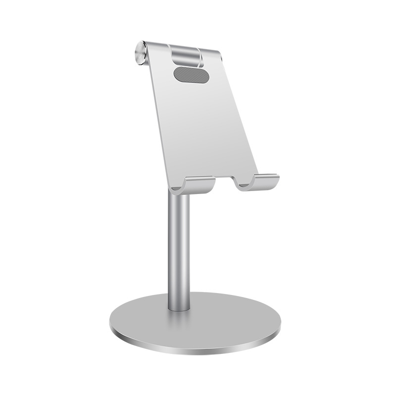 Metall Aluminium Alloy Lift Desktop Mobiltelefonfästet Live Telescopic Justering Tablett Telefonfästet