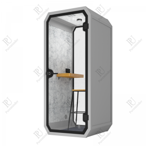 Pureminders storlek ljudisolerad monter privat bärbar integritet tystnad för utomhusansökan