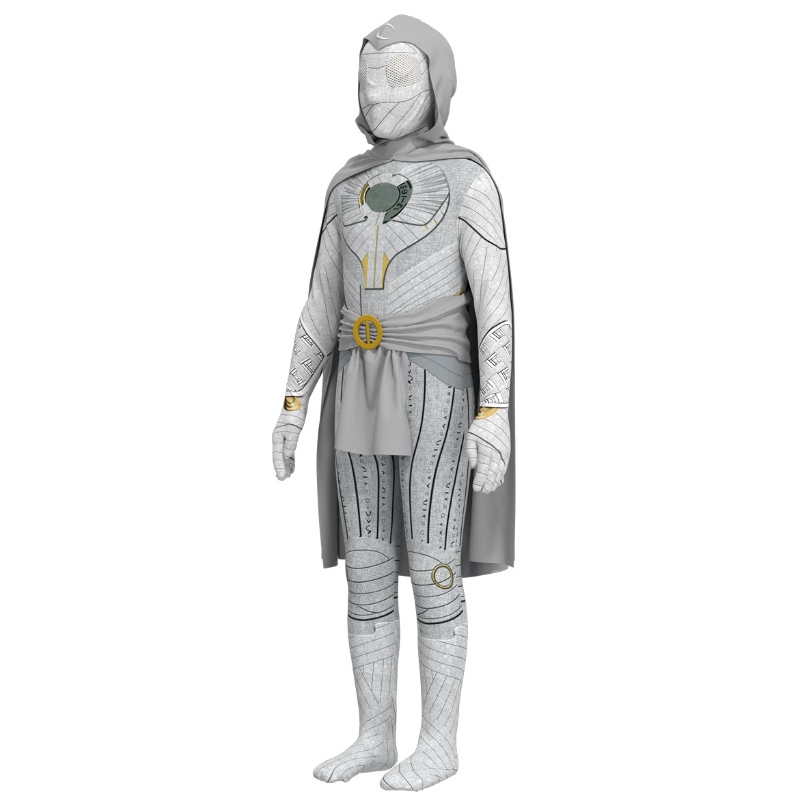 Barn Knight Costume Cosplay Suit med kappa för vuxen Halloween -kostym