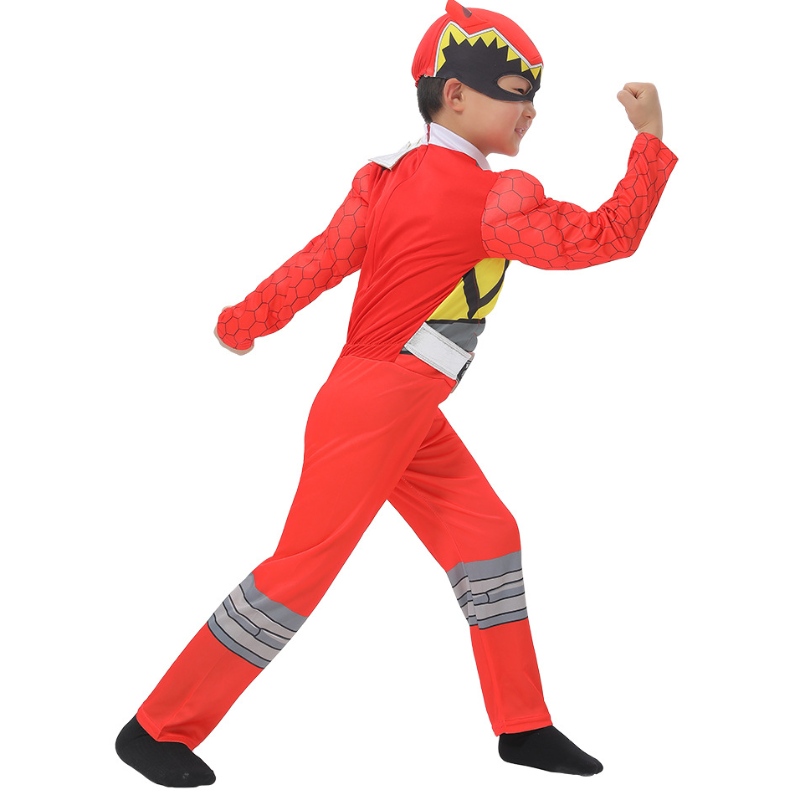 Red Power Rangers kostym för småbarn officiella licensierade Red Ranger