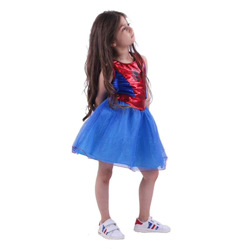 Barnens dag Spider Girls Cosplay Costumes Costume For Kids Birthday Fancy Party