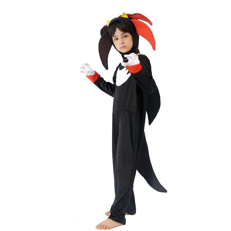 Sonic Halloween Children's Costume Cartoon Boy Cosplay Game Performance Costume