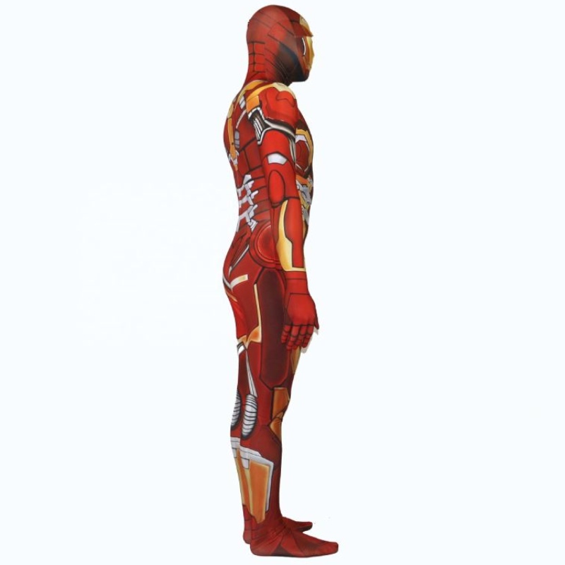 Super Hero Cosplay Iron Suits For Kids Halloween Carnival Birthday Party Performance Jumpsuit Cosplay Children \\ 's kostymer