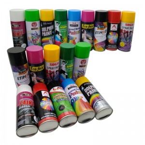 OEM 200 ml 300 ml 400 ml 450 ml billig sprayfärg graffiti sprayfärg krom sprayfärg
