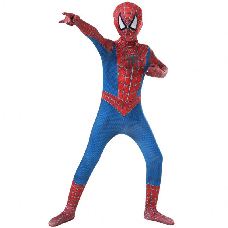 Hot Sale Halloween Party Kids&astults TV&Movie Superhero Jumpsuit Rollplay Factory Direct Supply Anime Amazing Spiderman Costume