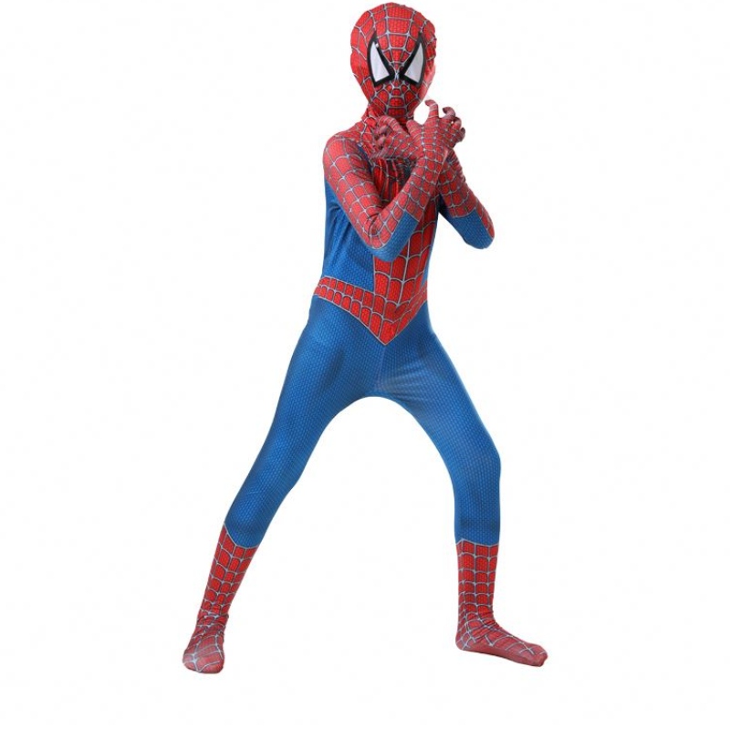 Hot Sale Halloween Party Kids&astults TV&Movie Superhero Jumpsuit Rollplay Factory Direct Supply Anime Amazing Spiderman Costume