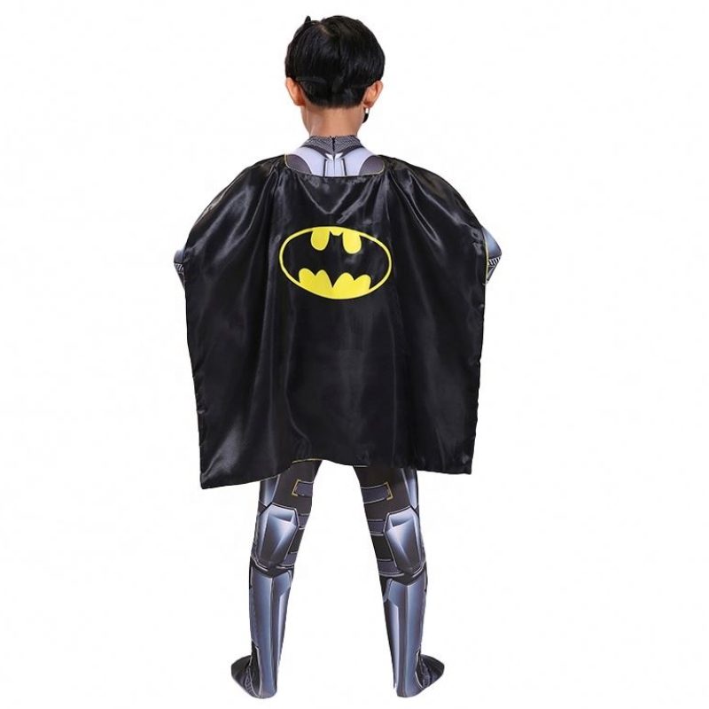 TV&movie superhjälte actionfigur halloween fest jumpsuit bat performance man slitage för barn man