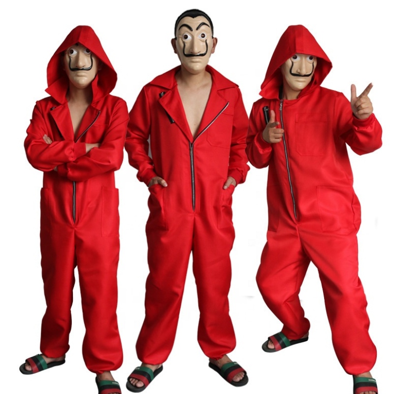 Salvador Dali Movie Costume Money Heist The House of Paper La Casa de Papel Cosplay Halloween Party Costumes