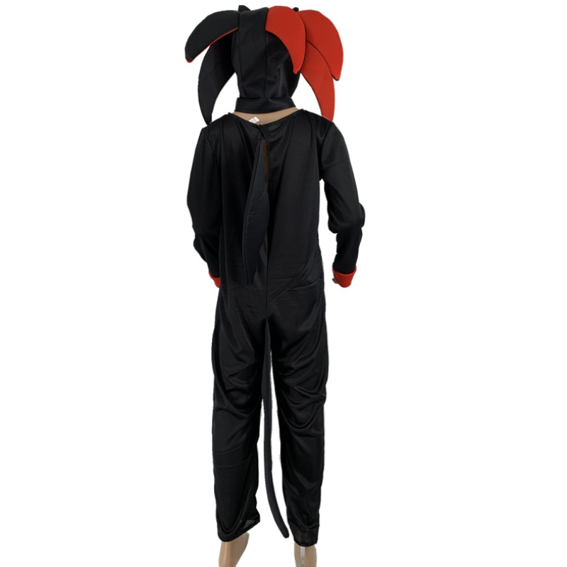 Het försäljning högkvalitativ Sonic The Hedgehog Jumpsuits Halloween Cosplay Costume för pojkar och flickor