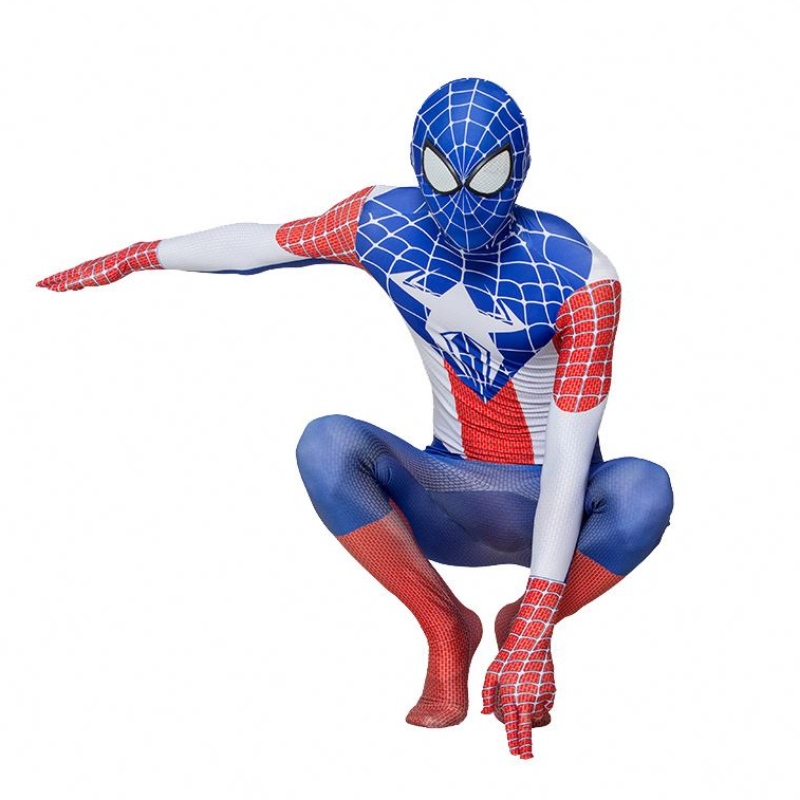 Cosplay Costumes Halloween Spiderman Party Wear Marvel Factory Customization Bodysuit Tights Party