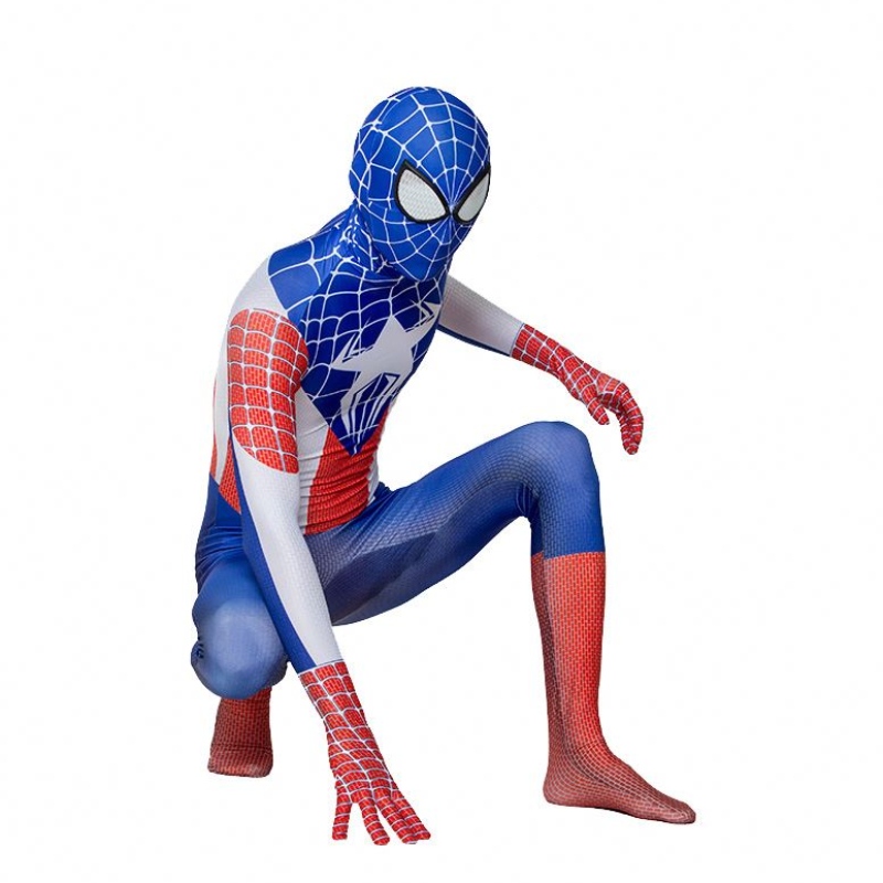 Cosplay Costumes Halloween Spiderman Party Wear Marvel Factory Customization Bodysuit Tights Party