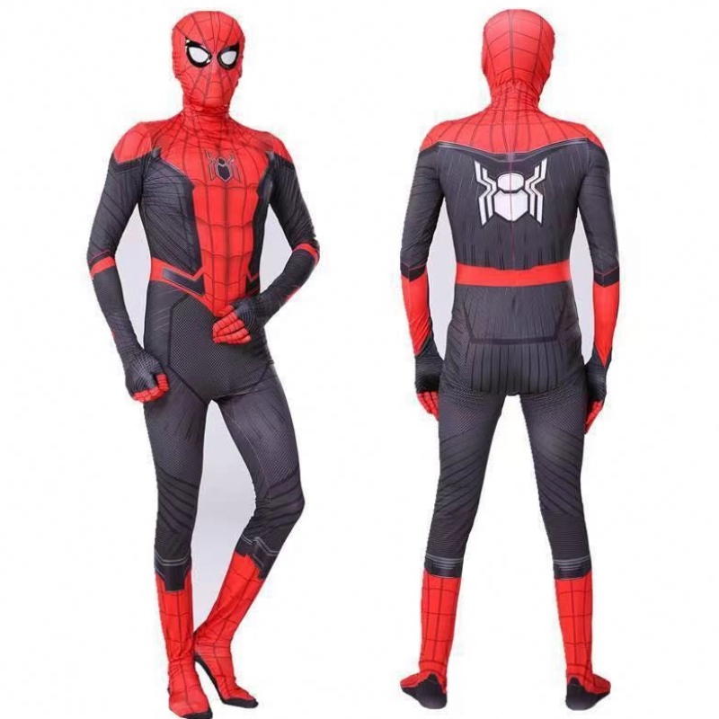 Superhjälte Spider-Man Children passar Cosplay Spider-Man Costume Kids Boysnyaste Halloween Carnival Costume