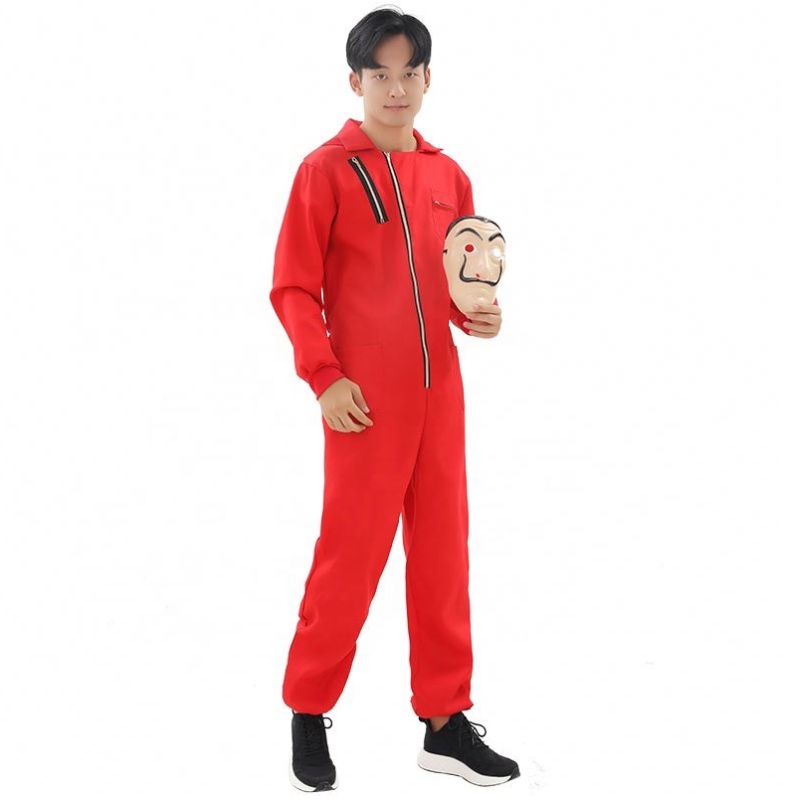Spanien TV Salvador Dali Movie Costume Money Heist The House of Paper La Casa de Papel Halloween Party Costumes Cosplay Costume