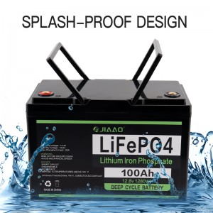 12v 100ah sol litiumjon server litium golf cart lifepo batteri batterier