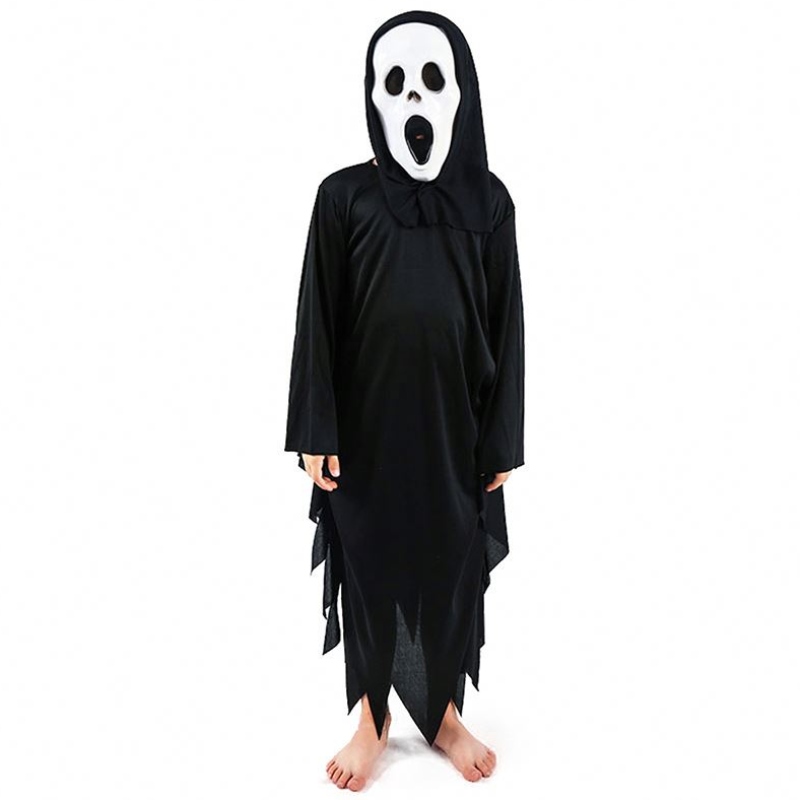 Halloween Scary Cosplay Suit pojkar läskig fantom klä upp Ghost Costume Halloween HCVM-003