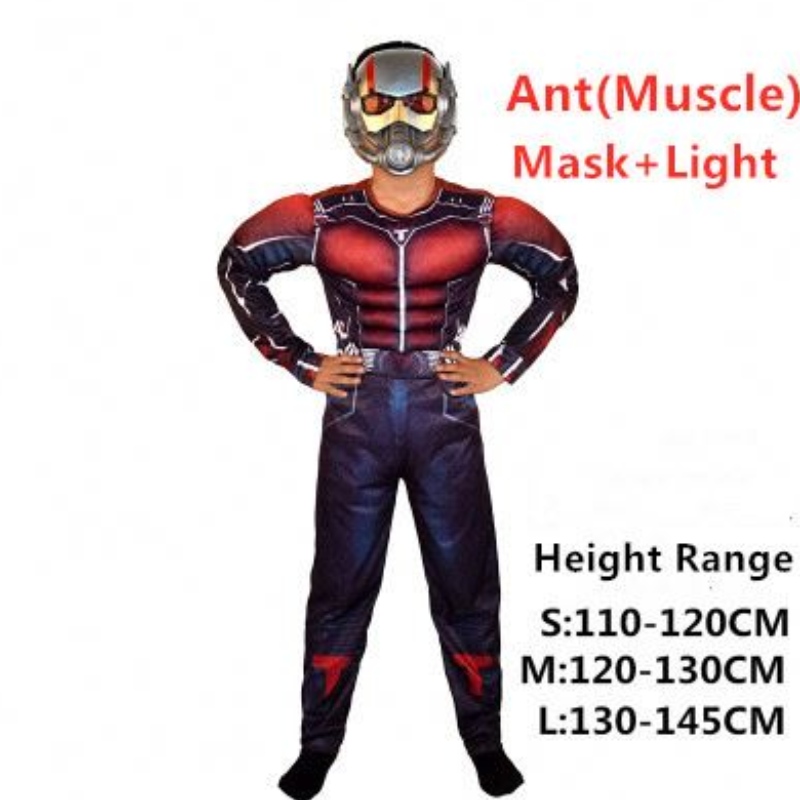 Marvel Superhero Ant-Man Civil War Series Halloween Costume Cosplay Suit