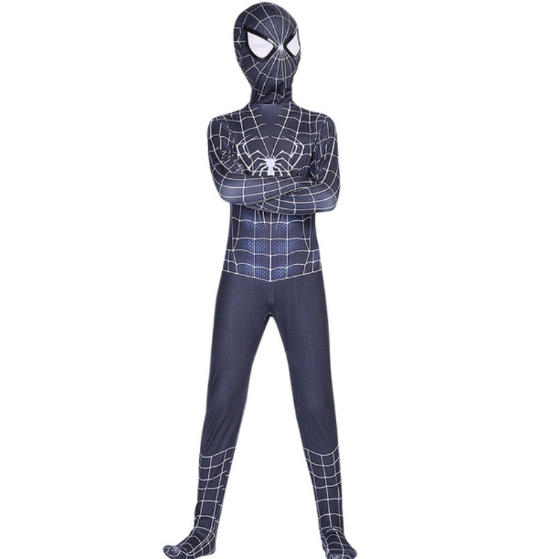 Red Black Spiderman Costume Spider Man Suit Spider-Man Costumes Barn Barn Spider-Man Cosplay Clothing Halloween Costume