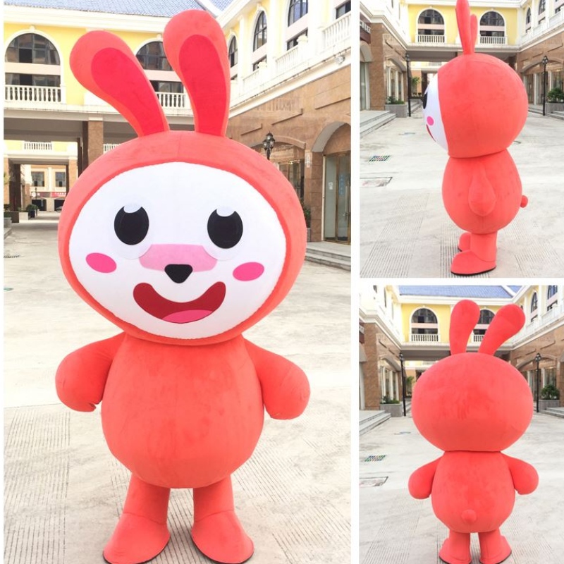 Hot Selling Party Bunny Mascot Costumes Custom Holiday Mascot Costume For Children