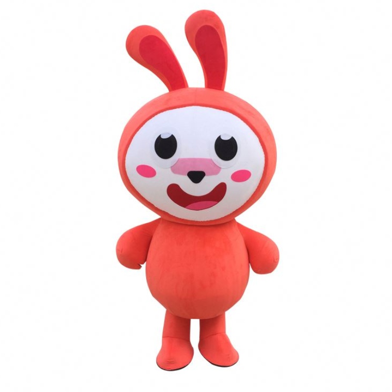 Hot Selling Party Bunny Mascot Costumes Custom Holiday Mascot Costume For Children