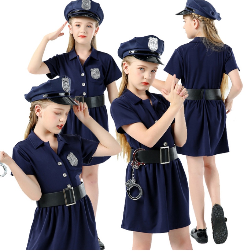 Barn Halloween Man Costumes Kids Party Carnival Uniform 100-160 cm pojkar armé män cosplay kläder