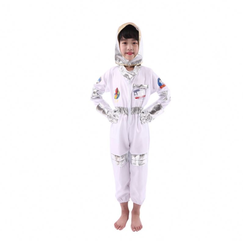 Spel Astronaut Cosplay Costume Halloween Costume Helloween Carnival Cosplay Full Dressing Ball Kids Rocket Space Suit