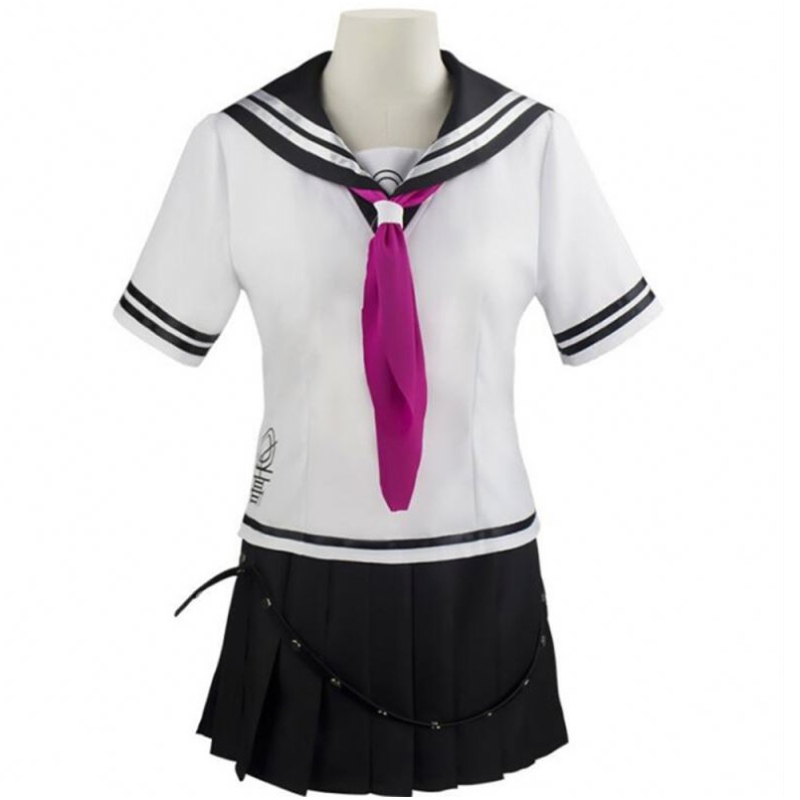 Anime Super Dangan Ronpa 2 Danganronpa Ibuki Mioda klänning enhetlig cosplaydräkt