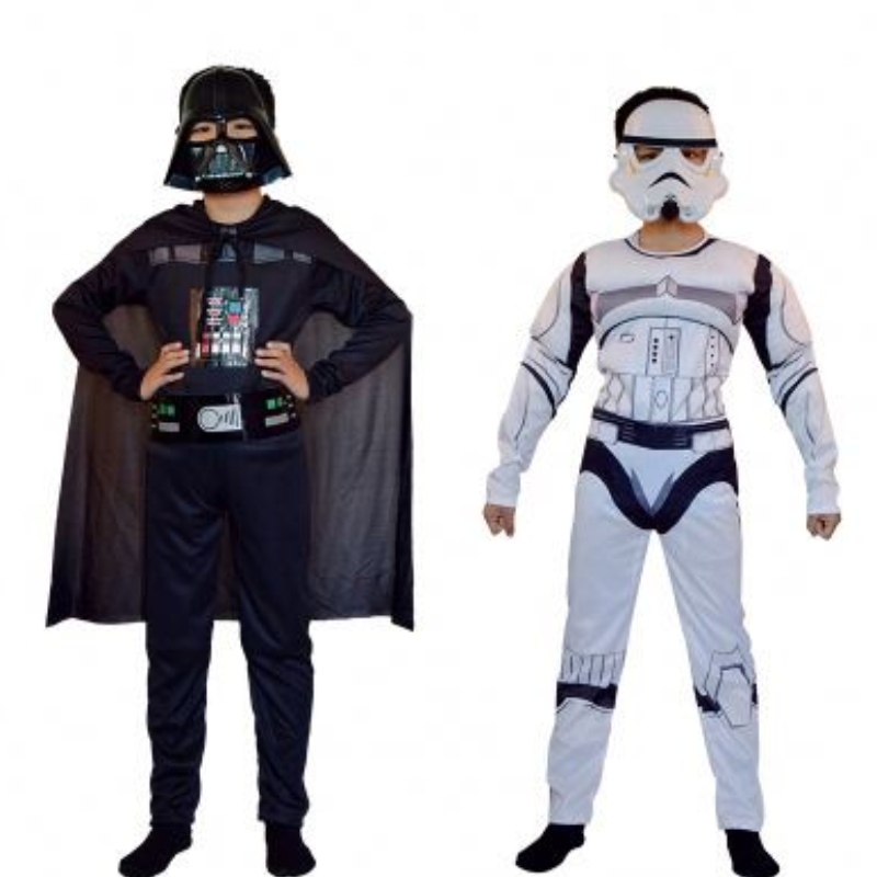 Windranger - Barn helset kostym med mask + Kostym stormtrooper kostym cosplay Darth Vader