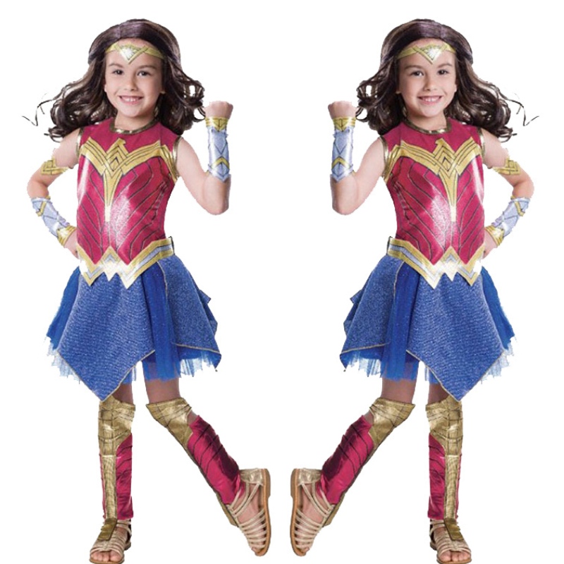 Wonder Woman Movie Child's Value Costume Kids Girls Fancy Deluxe Clothing