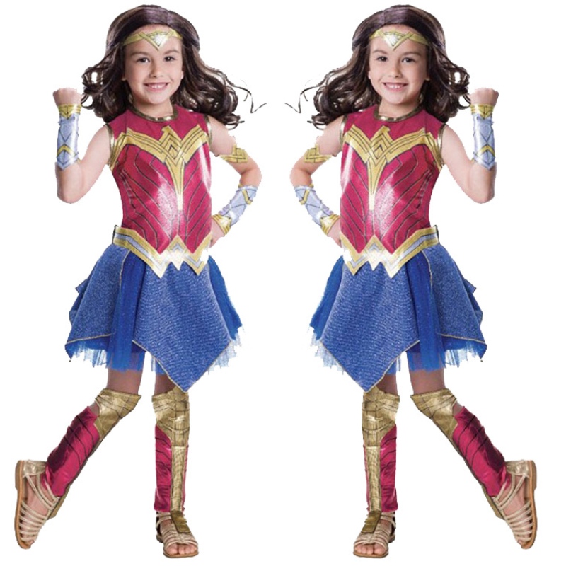 Wonder Woman Movie Child's Value Costume Kids Girls Fancy Deluxe Clothing