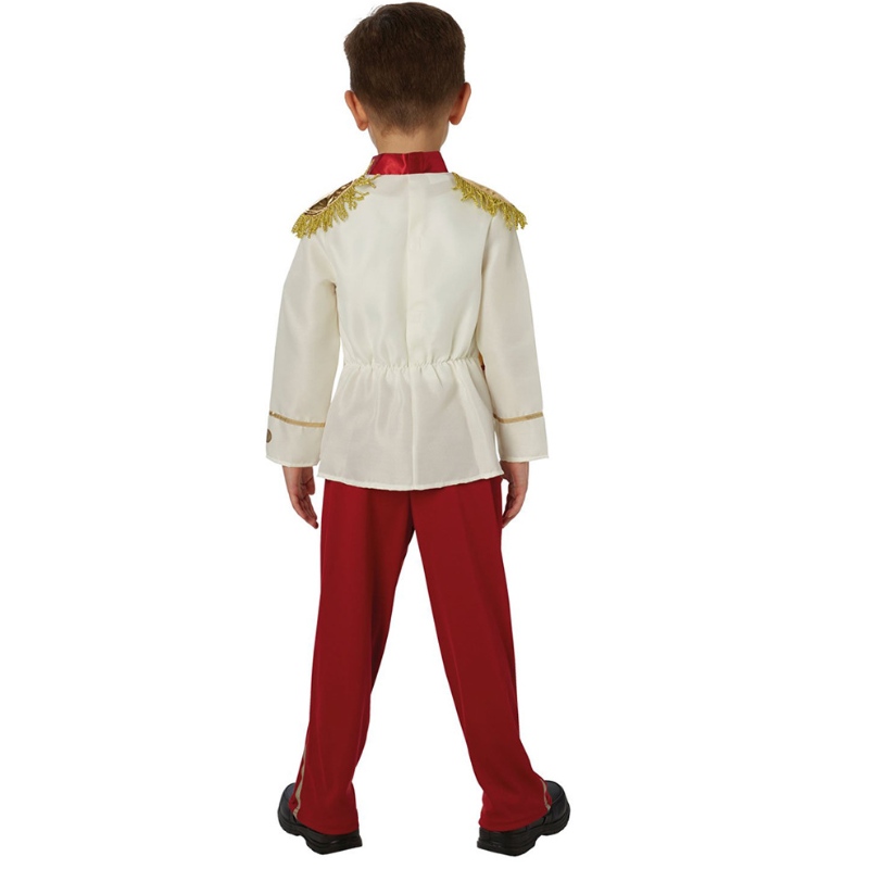 Prince Charming Costume Prince Dress Up Medieval Royal Prince Outfit Costume For Toddler Kids Boys i åldern 3-14