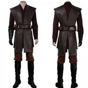 Star Wars Anakin Skywalker Outfits Halloween Carnival Suit Cosplay Costume