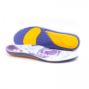 PU Casual Insole (Purple)
