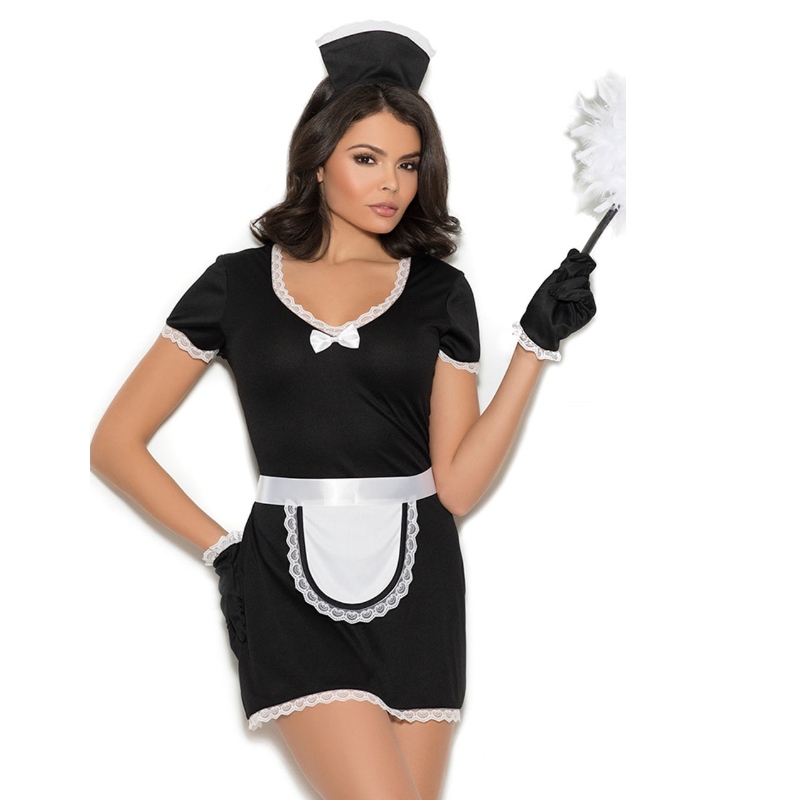 FLIRTY FRENCH MAID COSTUM