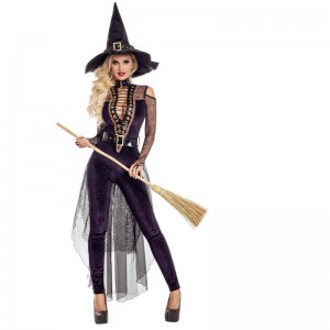 MIDNIGHT VIOLET WITCH COSTUM