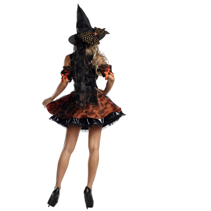 SWEET AS CANDY CORN WITCH COSTUME